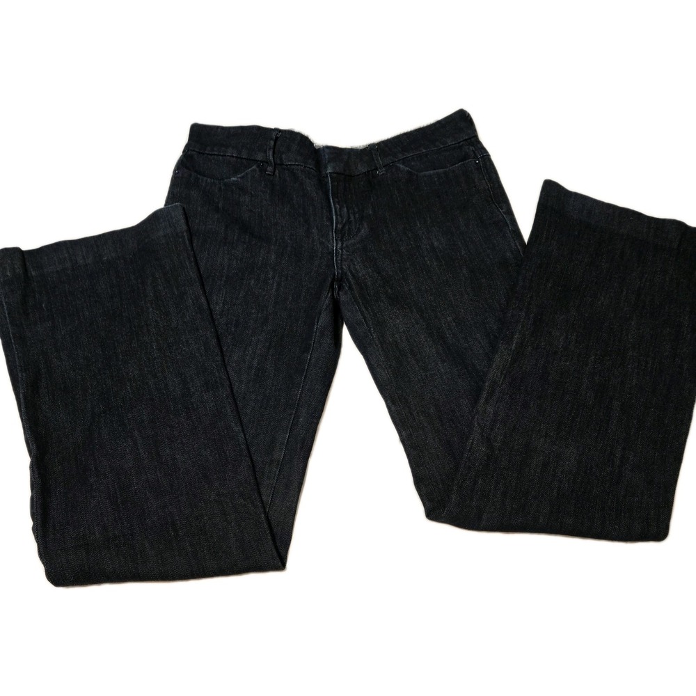 Banana Republic Women's Dark Blue Classic Trouser Legs Stretch Jeans Size 6